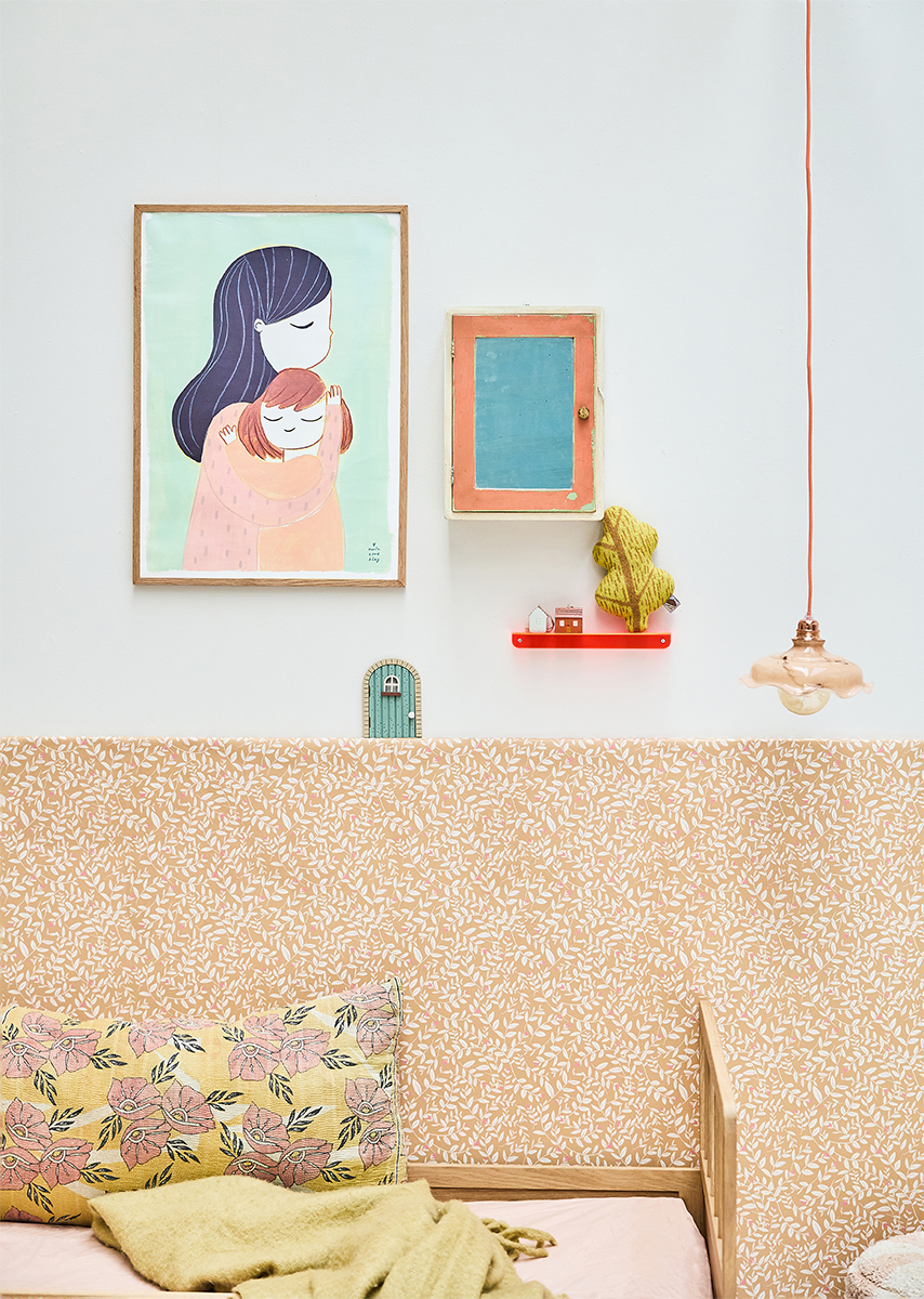 Behang Flora zon