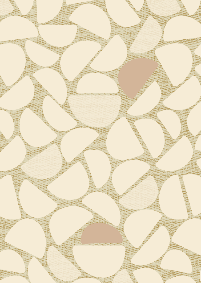 Behang Pebble beige