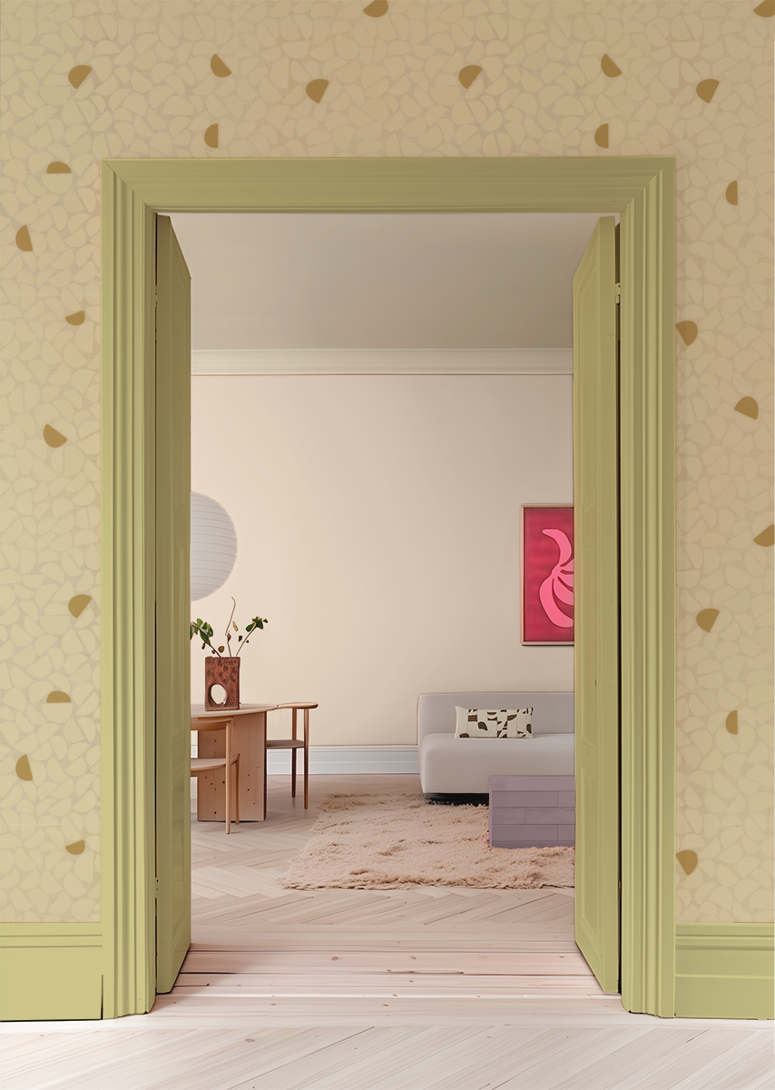 Behang Pebble zand