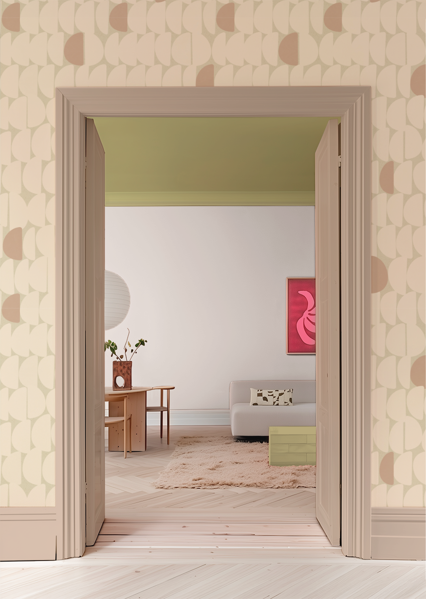 Behang Stone beige 