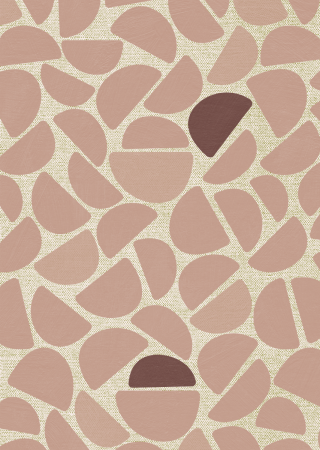 Behang Pebble roze
