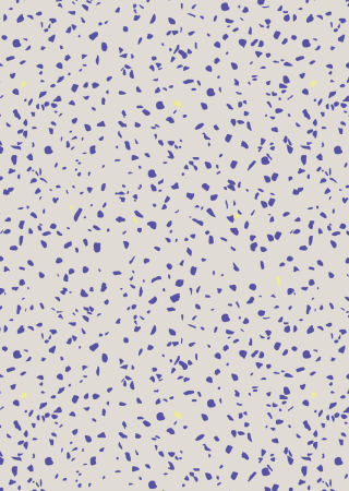 Behang Terrazzo Kobalt