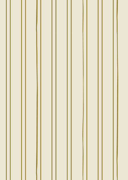 Behang Gestreept olijf