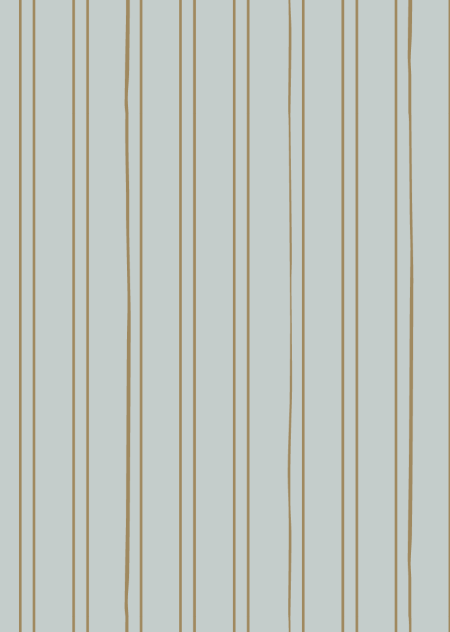 Behang Gestreept zee