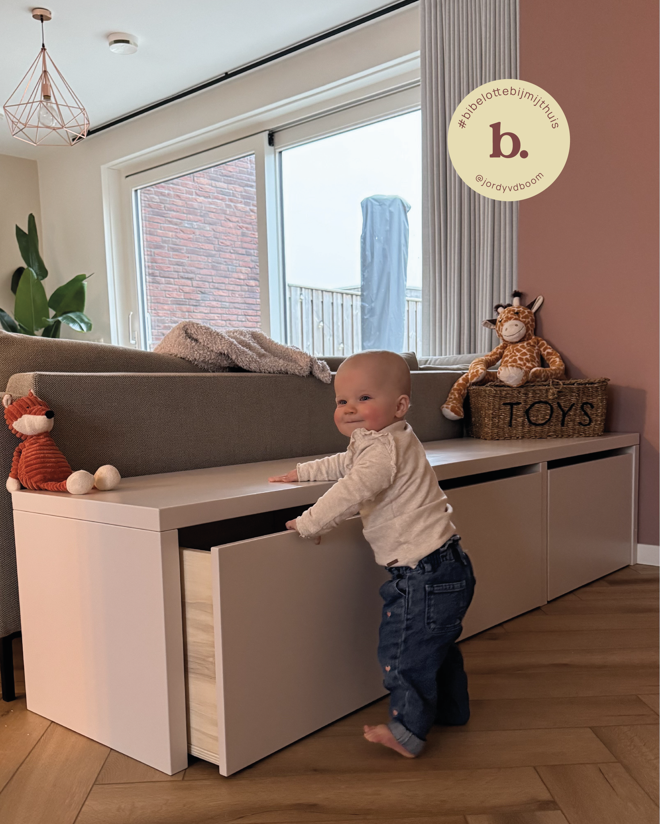 Opbergmeubel Eldar M nude - @jordyvdboom