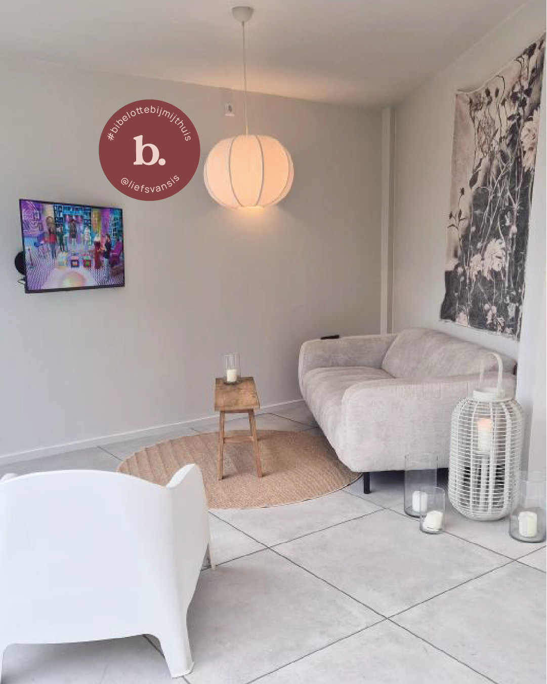 Muurverf Kokos - @liefsvansis