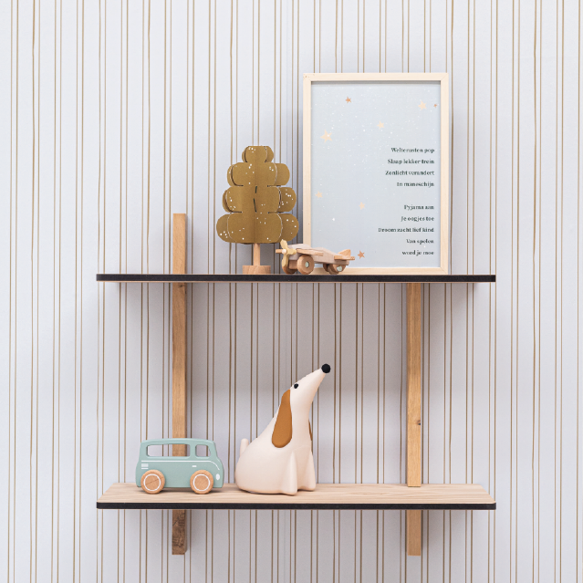 Scandinavisch behang voor een rustig interieur