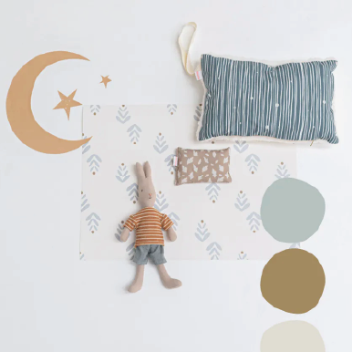 5x behang voor neutrale babykamer