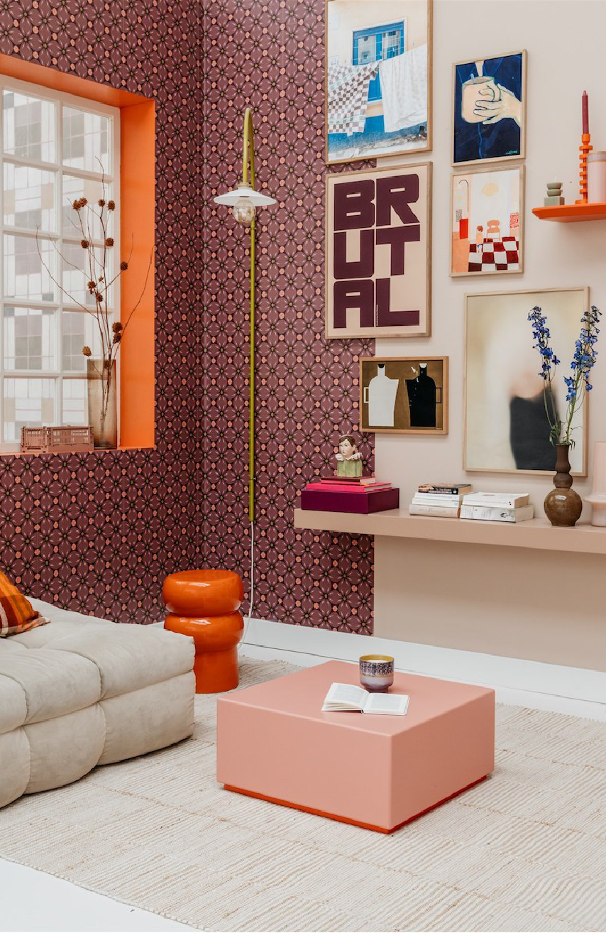 Bibelotte blog: Het effect van behang, dit doet behang met jouw ruimte